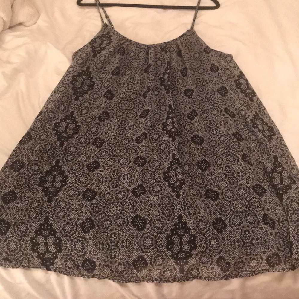 Spaghetti strap shift dress